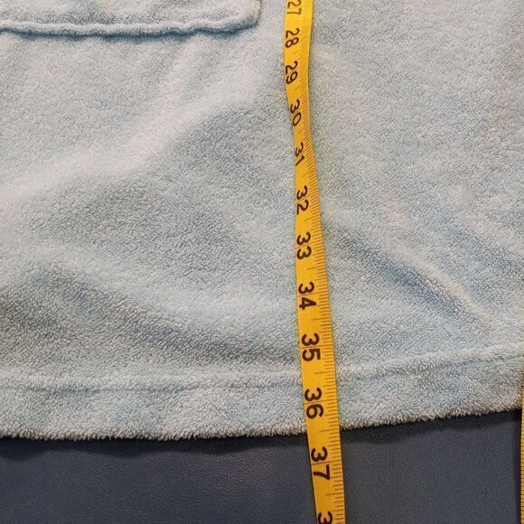 Bath Robe by Croft  & Barrow Mint Green color - Picture 5 of 7